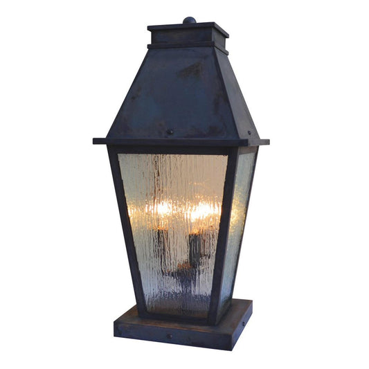 10″ Croydon Column Mount - CRC-10RM-MB - Mission Brown by Arroyo Craftsman