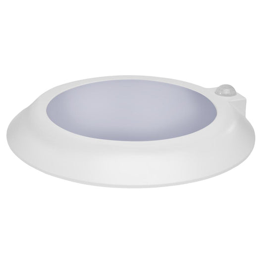 10 Inch - LED Disk Light - Fixture with Occupancy Sensor - White Finish - CCT Selectable - Satco 62-1821