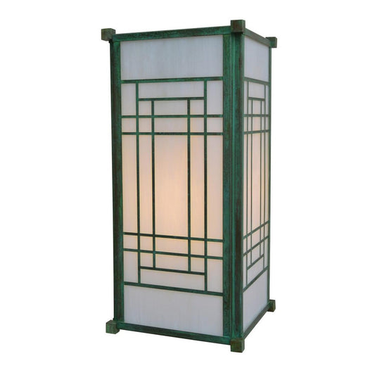 10″ Scottsdale Wall Mount - SDB-10WO-VP - Verdigris Patina by Arroyo Craftsman