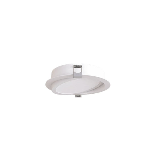 10 Watt 6 Inch LED Multifit Gimbal Recessed Downlight - 800 Lumens - 27K/3K/35K/4K/5K Selectable CCT - 90 CRI - 120-277V by Green Creative