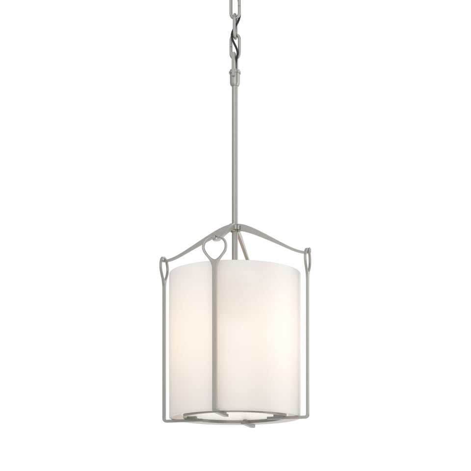 Bow Tall Mini Pendant By Hubbardton Forge 23" Height, Dimmable, Customizable Glass Shades