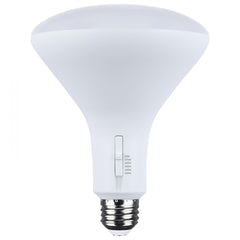 11W LED BR40 Bulb, 1080 Lumens, CCT Selectable 2700K-5000K, Dim to Warm, E26 Base, Long Life 25K Hours