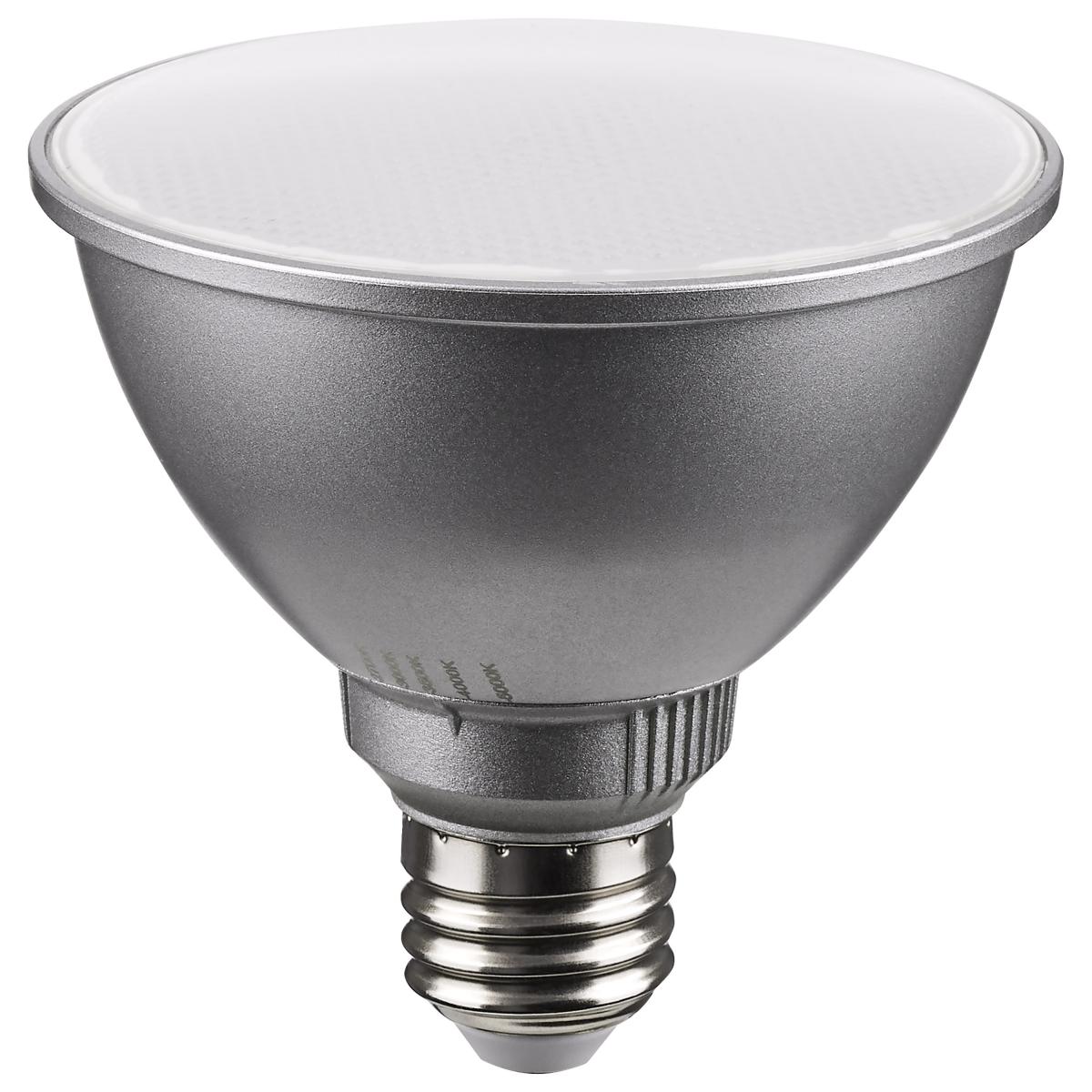 11W LED PAR30 Short Neck Bulb, 1000 Lumens, CCT Selectable 2700K-5000K, Dimmable, 25,000 Hours