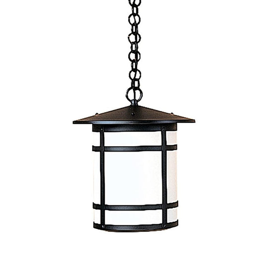 11″ Berkeley Long Body Pendant - BH-11LWO-BK - Satin Black by Arroyo Craftsman