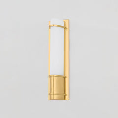 Tottenville Wall Sconce 16.25" by Hudson Valley Lighting – Dimmable Matte Cloud Glass & Versatile Design