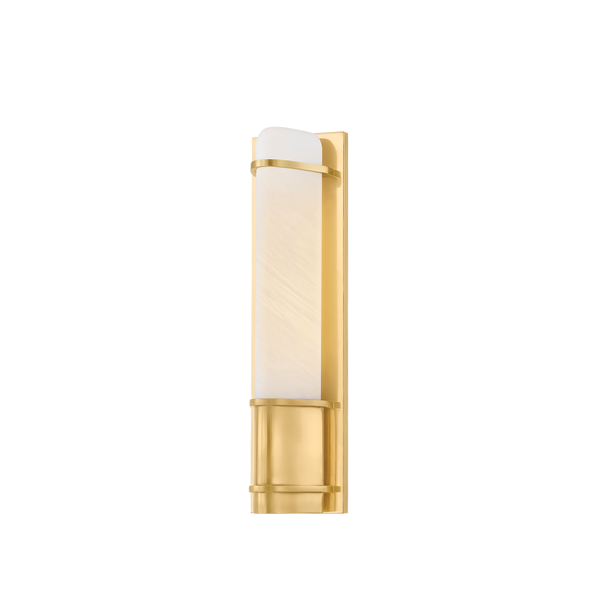 Tottenville Wall Sconce 16.25" by Hudson Valley Lighting – Dimmable Matte Cloud Glass & Versatile Design