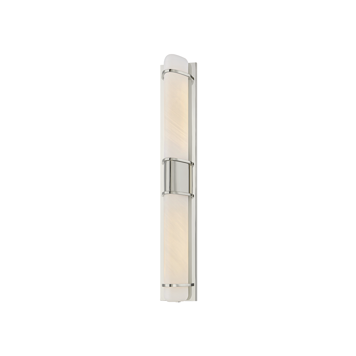 Tottenville Large Wall Sconce by Hudson Valley Lighting - Dimmable, Matte Cloud Glass, UL Damp Rated, 27"H