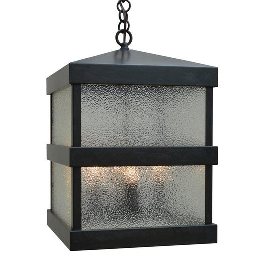 12″ Barcelona Pendant - BAH-12DD-BZ - Bronze by Arroyo Craftsman