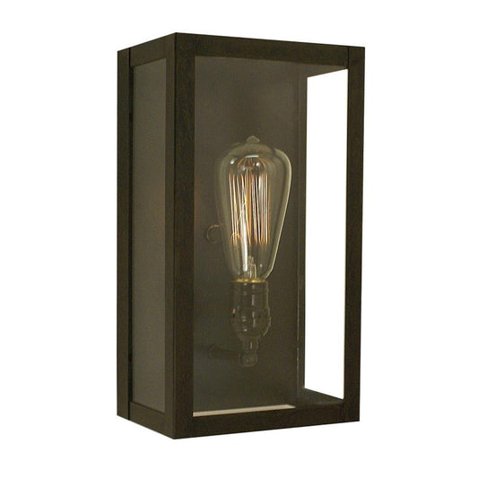 12″ Vintage Sconce - VIS-12CLR-BZ - Bronze by Arroyo Craftsman