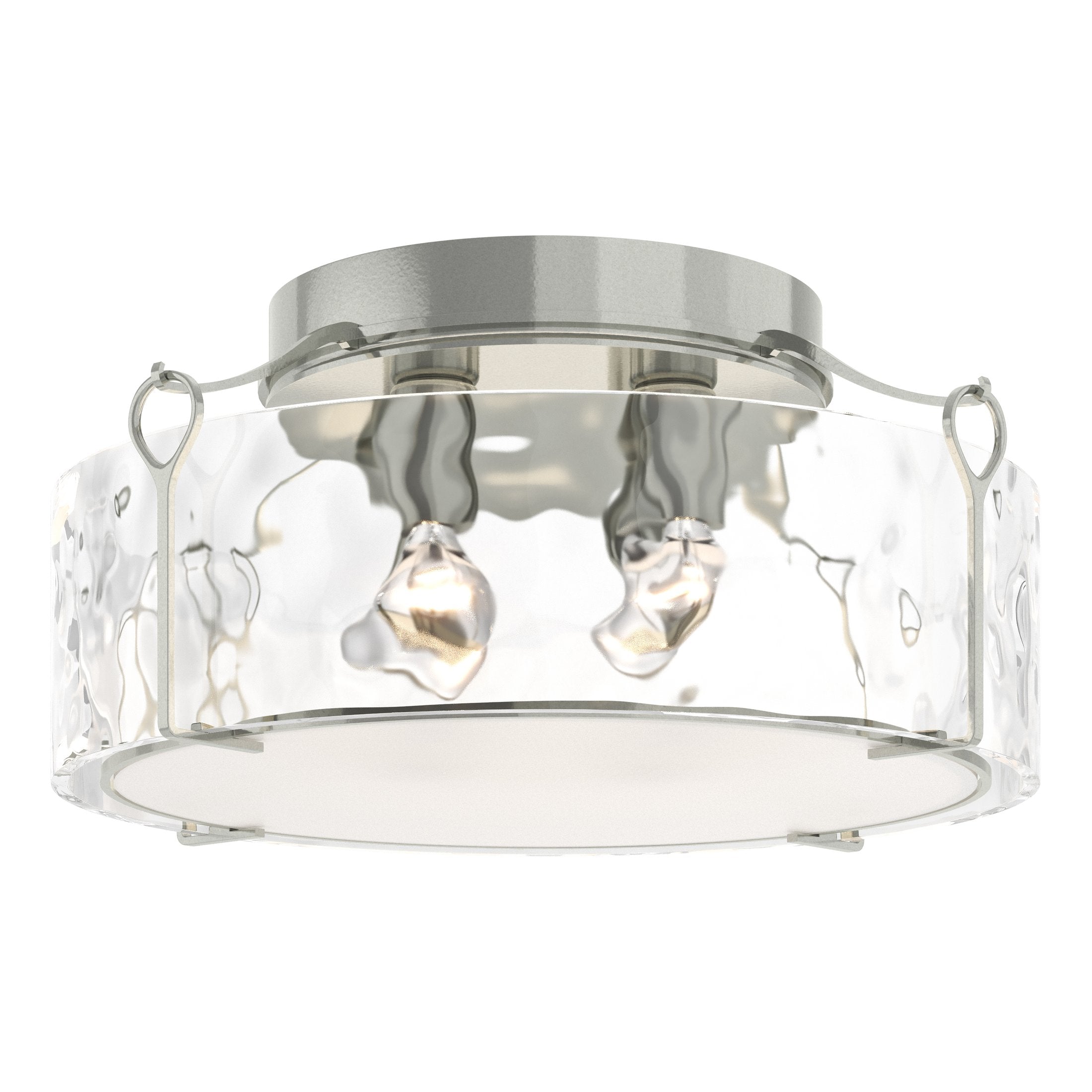 Bow Large Semi-Flush Light Fixture by Hubbardton Forge - Dimmable, Multiple Finishes, USA Made