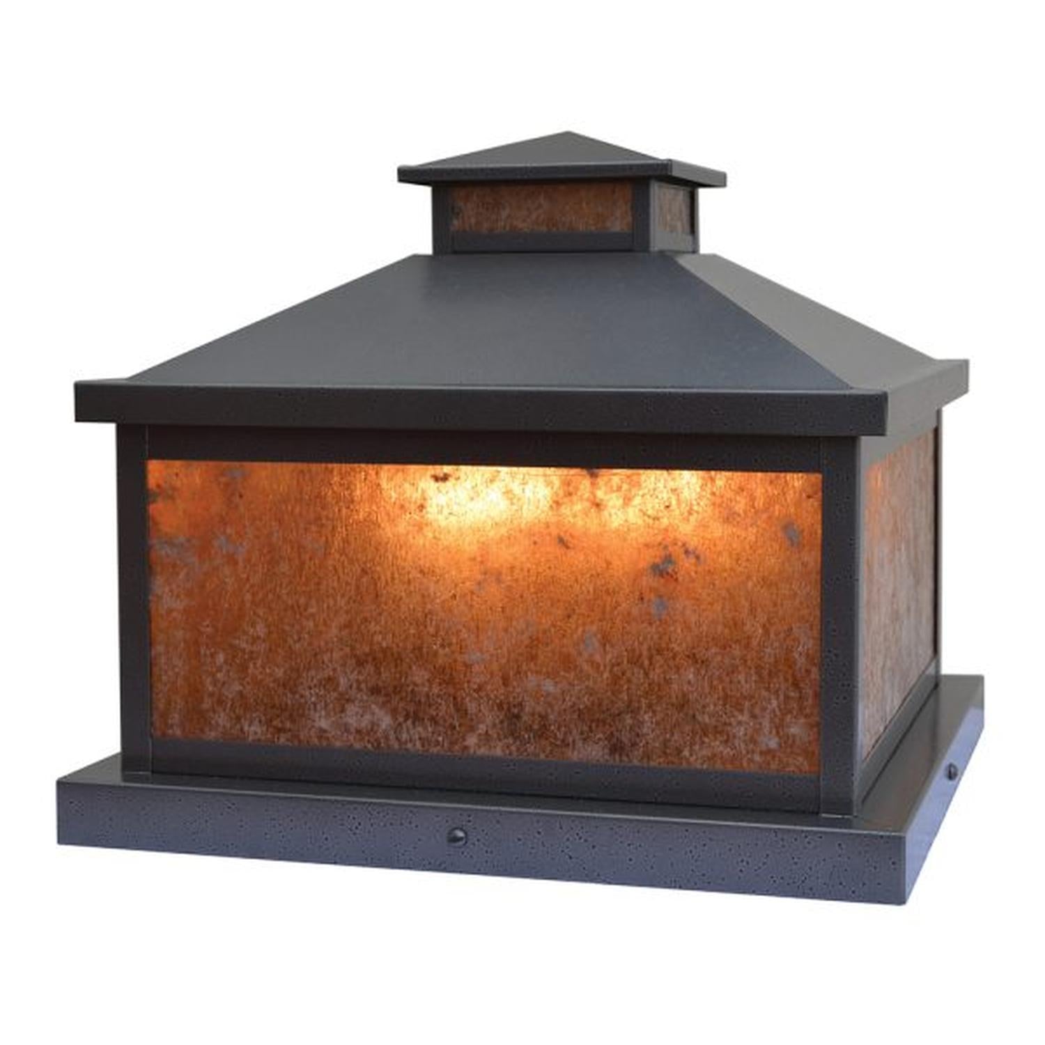 13″ Canterbury Column Mount - CAC-13AM-S - Slate by Arroyo Craftsman