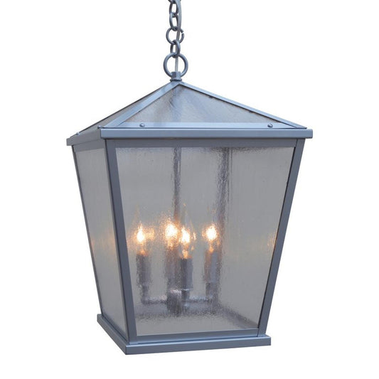 13″ Devonshire Pendant - DEH-13CS-P - Pewter by Arroyo Craftsman