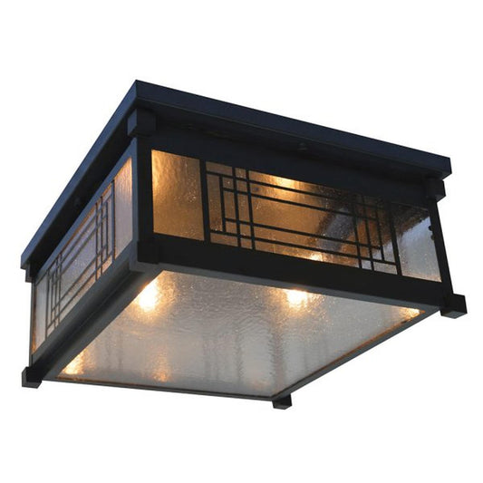 13″ Scottsdale Ceiling Mount - SDCM-13CS-BZ - Bronze by Arroyo Craftsman