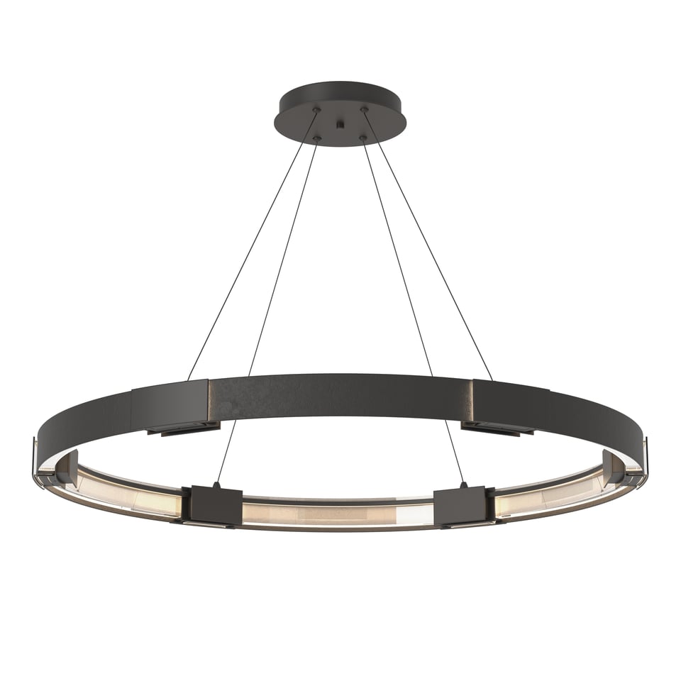 Aura Large 48-Inch LED Pendant Light by Hubbardton Forge - Dimmable, Energy Efficient, Custom Finishes