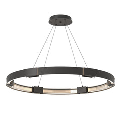 Aura Large 48-Inch LED Pendant Light by Hubbardton Forge - Dimmable, Energy Efficient, Custom Finishes