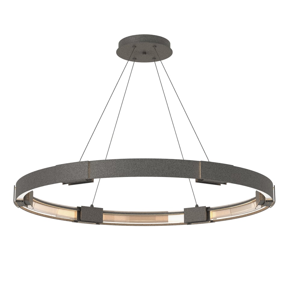 Aura Large 48-Inch LED Pendant Light by Hubbardton Forge - Dimmable, Energy Efficient, Custom Finishes
