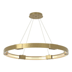 Aura Large 48-Inch LED Pendant Light by Hubbardton Forge - Dimmable, Energy Efficient, Custom Finishes