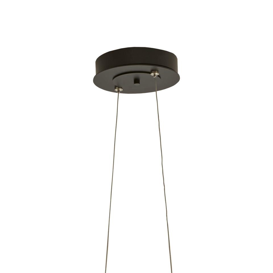Celesse Pendant Light by Hubbardton Forge, Adjustable 35"-85", Dimmable, Multiple Finishes
