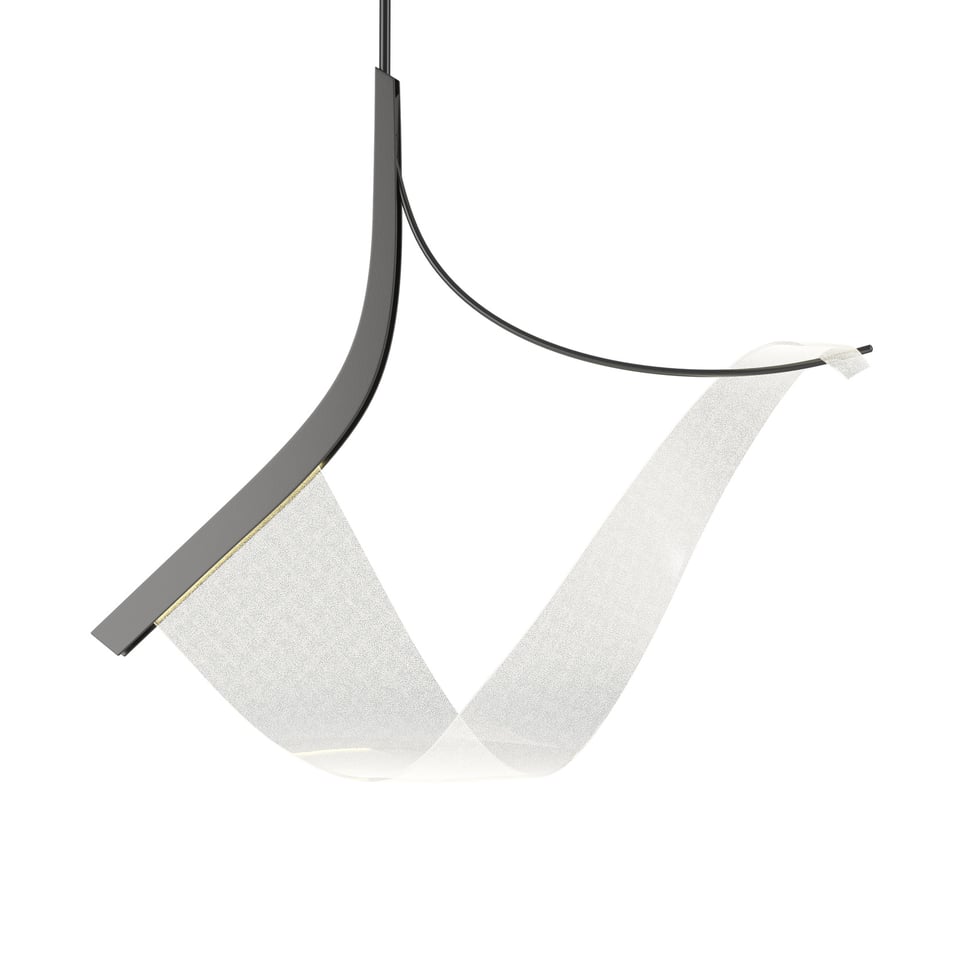 Hubbardton Forge Sling Pendant Light Fixture, Energy Efficient LED, Customizable Finish Options