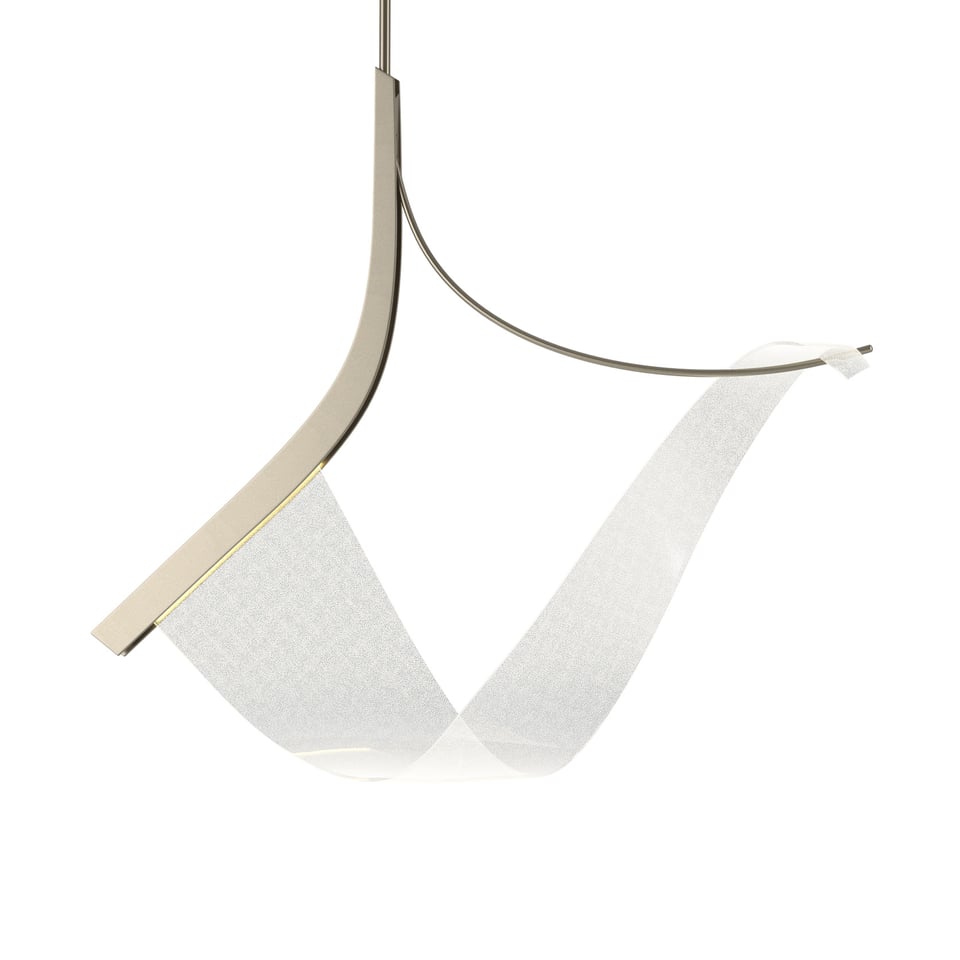 Hubbardton Forge Sling Pendant Light Fixture, Energy Efficient LED, Customizable Finish Options