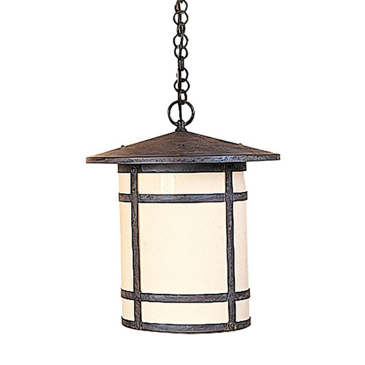 14″ Berkeley Long Body Pendant - BH-14LCR-MB - Mission Brown by Arroyo Craftsman