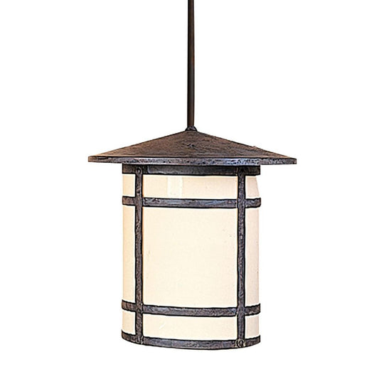 14″ Berkeley Long Body Stem Hung Pendant - BSH-14LCR-MB - Mission Brown by Arroyo Craftsman