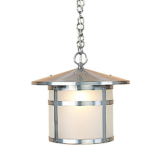 14″ Berkeley Pendant - BH-14F-P - Pewter by Arroyo Craftsman