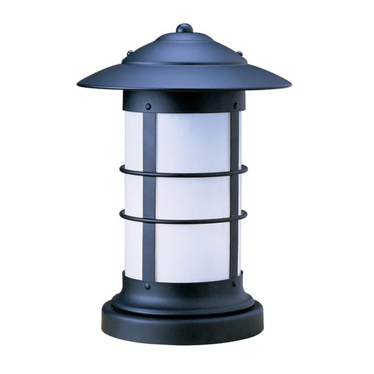 14″ Newport Long Body Column Mount - NC-14LWO-BK - Satin Black by Arroyo Craftsman