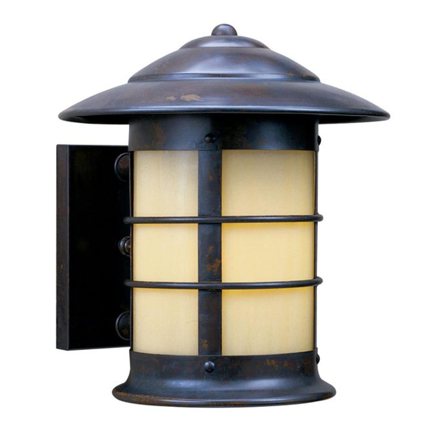 14″ Newport Sconce - NS-14TN-BZ - Bronze by Arroyo Craftsman