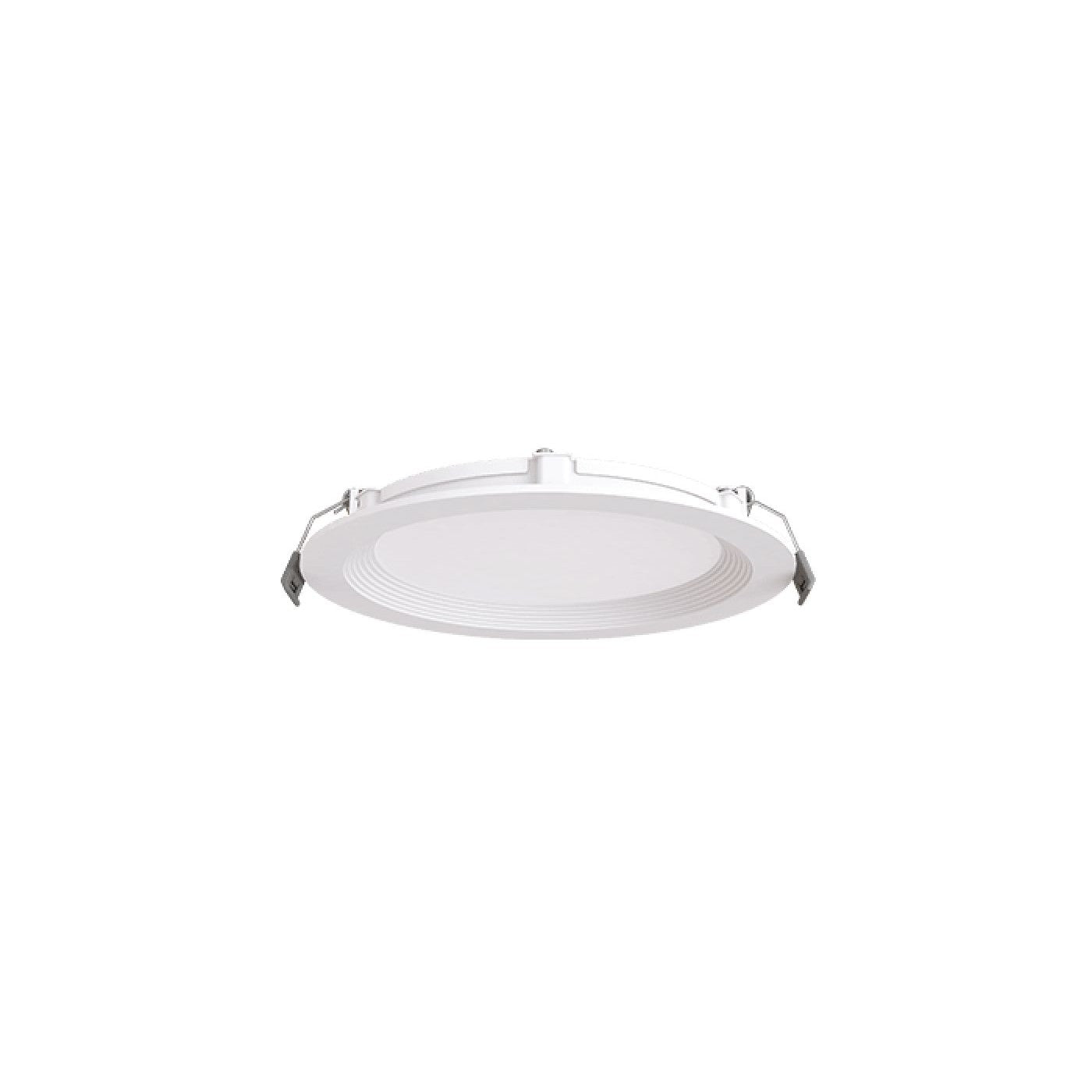 14 Watt 6 Inch LED Multifit Flat Round Recessed Downlight - 1000 Lumens - 27K/3K/35K/4K/5K Selectable CCT - 90 CRI - 120-277V by Green Creative