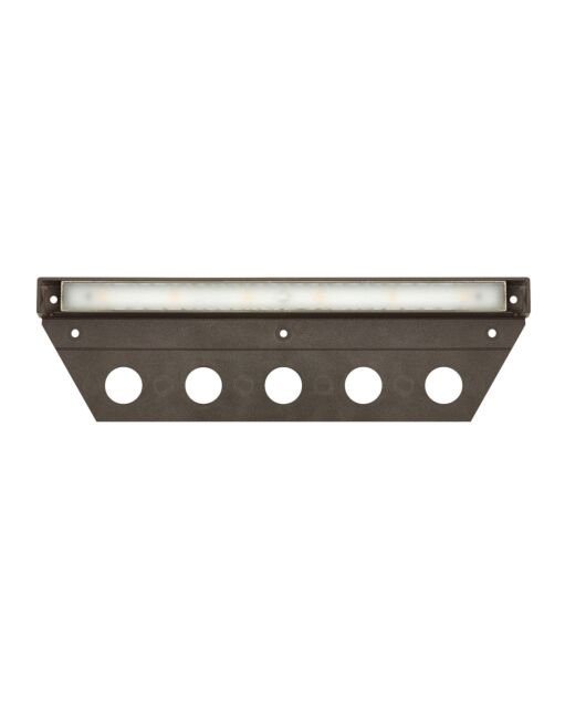 Nuvi Large Outdoor Deck Sconce by Hinkley Lighting - 12V LED, Dimmable, Durable Vinyl Alloy Fixture