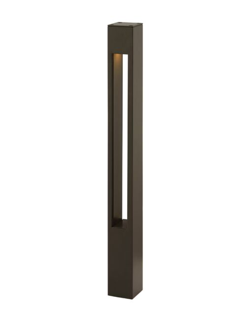 Hinkley Lighting Atlantis Square Small Bollard Light – LED, Dark Sky Compliant, 350 Lumens