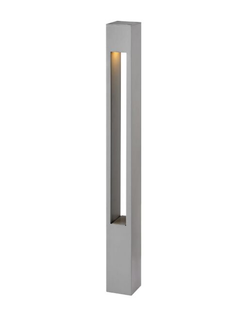 Hinkley Lighting Atlantis Square Small Bollard Light – LED, Dark Sky Compliant, 350 Lumens
