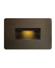 Hinkley Lighting Luna Hardy Island 12V LED Horizontal Step Light, Matte Bronze Finish, Dimmable, ADA Compliant