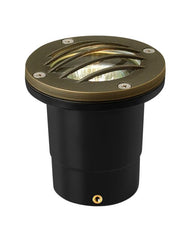 Hinkley Lighting Hardy Island Grill Top Well Light, 12V Brass in Matte Bronze, UL Wet-Rated, Dimmable