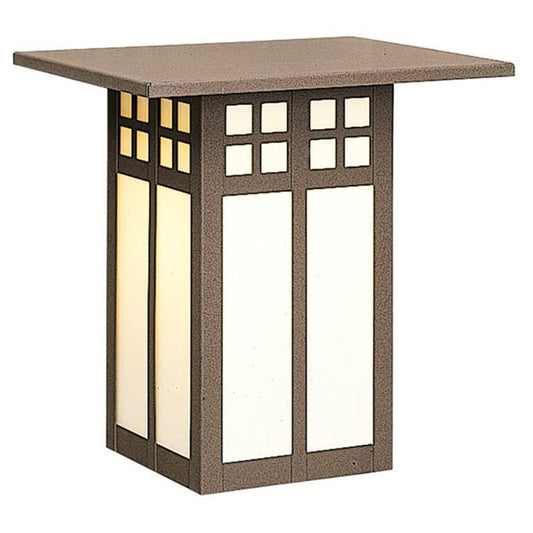 18″ Glasgow Flush Wall Mount - GW-18CR-RB - Rustic Brown by Arroyo Craftsman