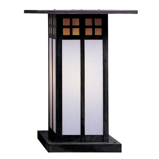18″ Glasgow Long Body Column Mount - GC-18LGWC-MB - Mission Brown by Arroyo Craftsman