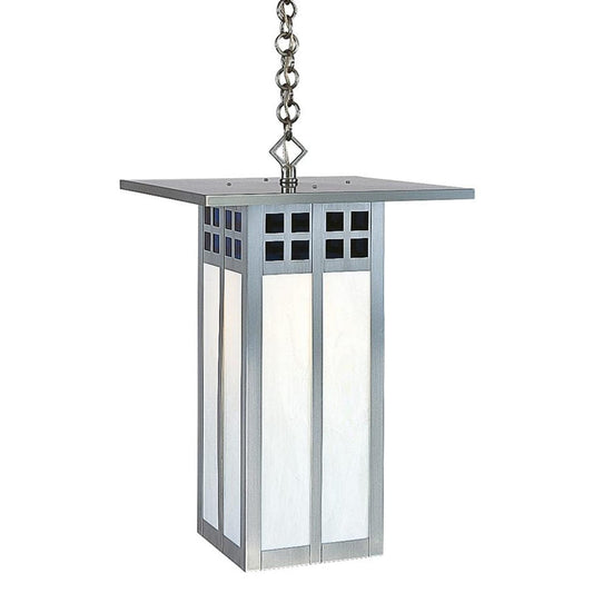 18″ Glasgow Long Body Pendant - GH-18LBC-P - Pewter by Arroyo Craftsman
