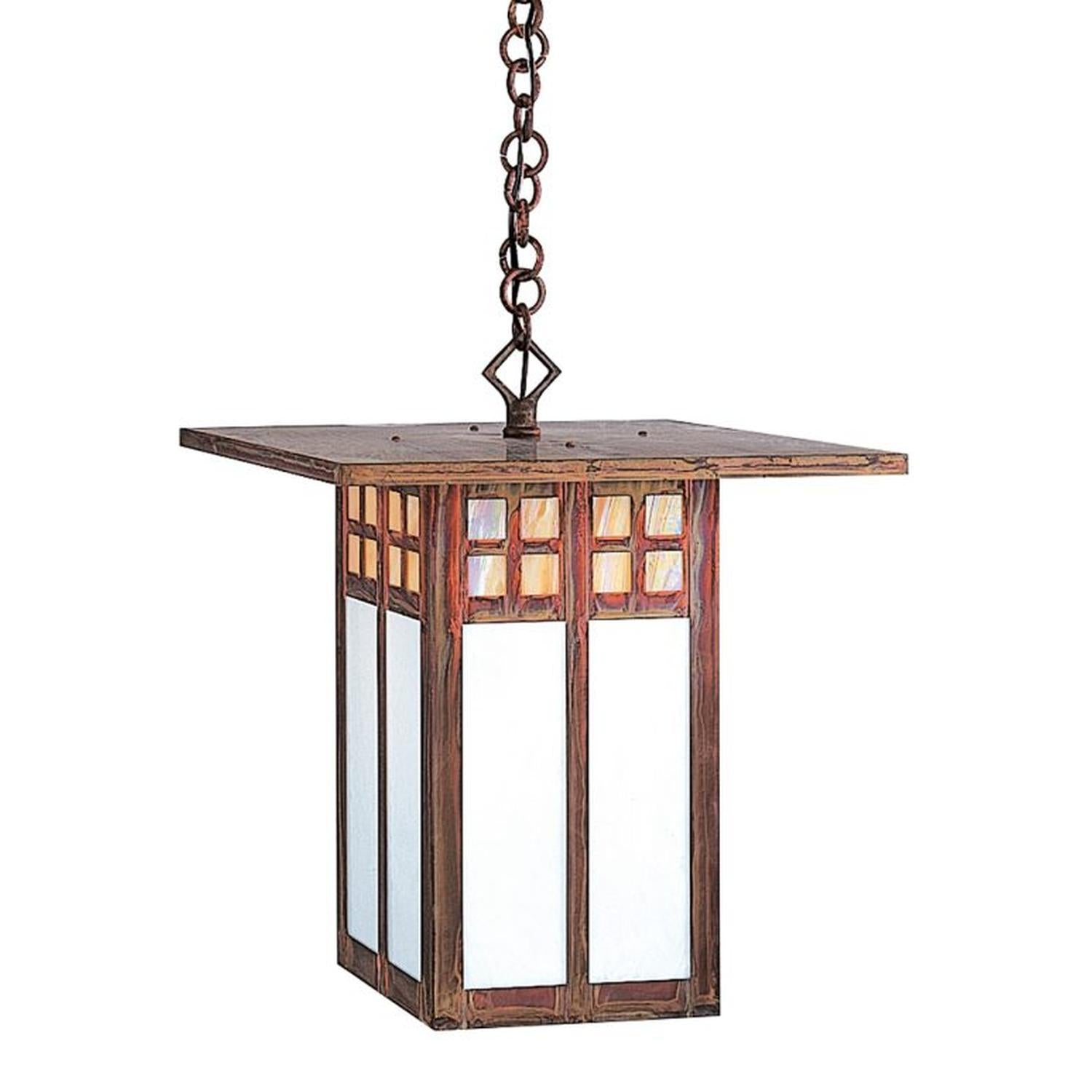 18″ Glasgow Pendant - GH-18GWC-RC - Raw Copper by Arroyo Craftsman
