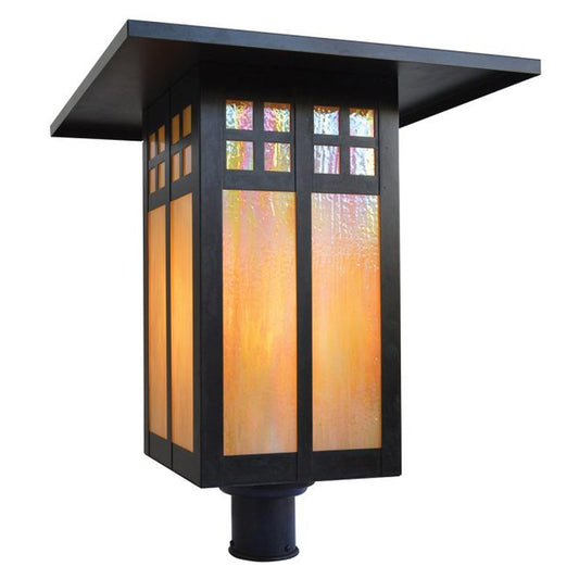 18″ Glasgow Post Mount - GP-18GW-BZ - Bronze by Arroyo Craftsman