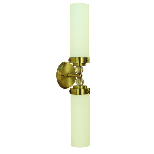 2-Light Brushed Brass Emily Bath Sconce - 5882 BR by Framburg