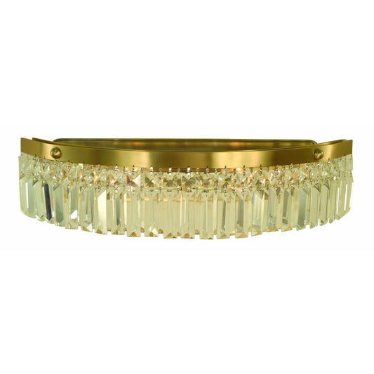 2-Light Brushed Brass Hannah Bath Sconce - 5948 BR by Framburg