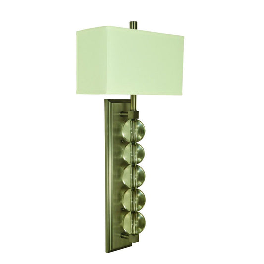 2-Light Brushed Nickel Sconce - 5671 BN by Framburg