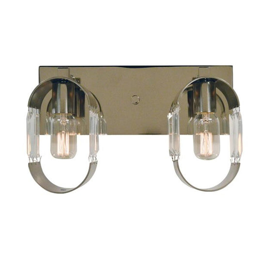 2-Light Josephine Sconce - 5012 PN/BN by Framburg