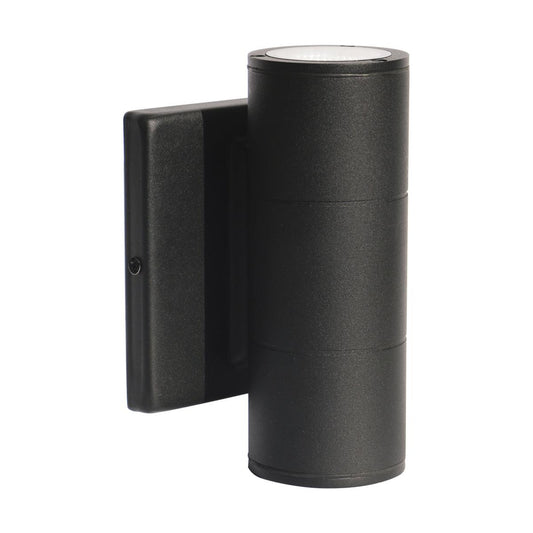 2 Light - LED Small Up and Down Sconce - 10W - 3000K - Black Finish 120-277V - Satco 62-1142R1