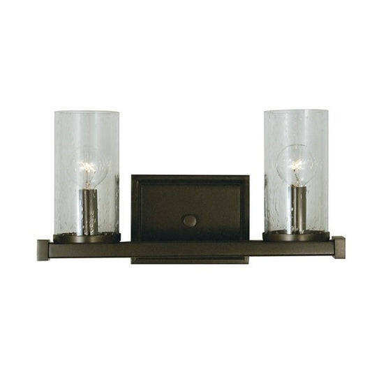 2-Light Mahogany Bronze Compass Sconce - 1112 MB by Framburg