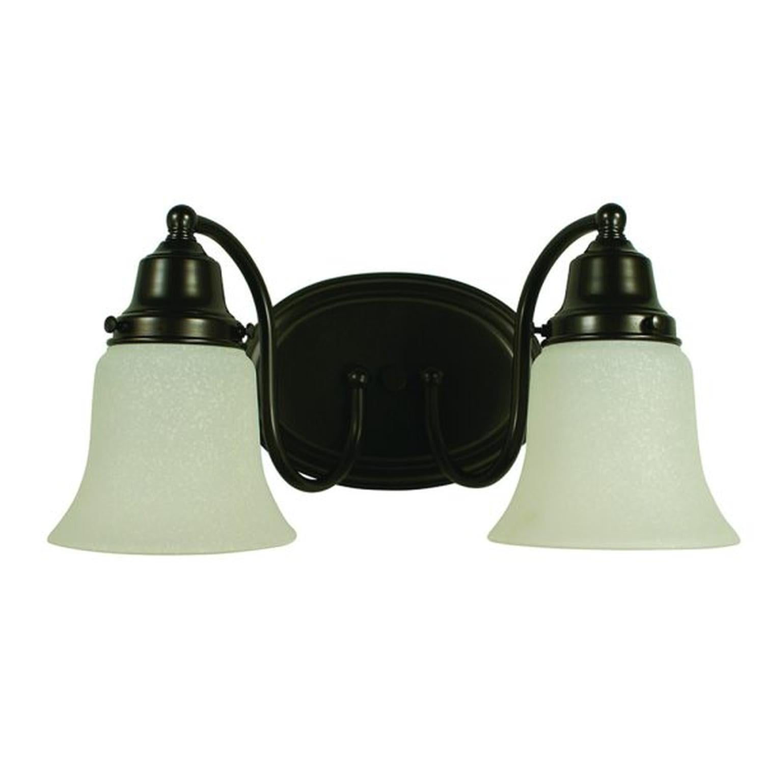 2-Light Mahogany Bronze Magnolia Sconce - 8412 MB by Framburg