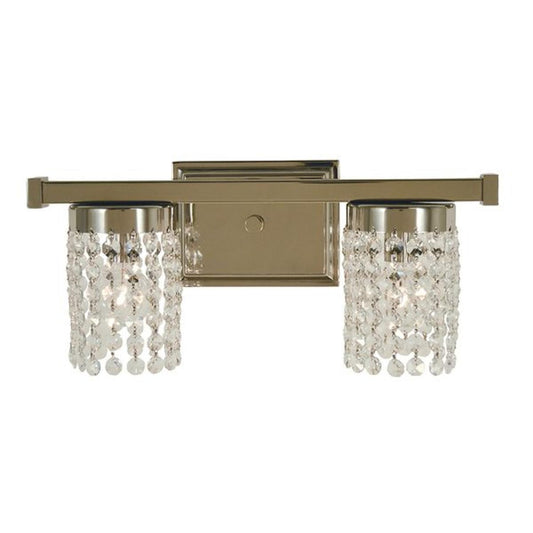 2-Light Polished Nickel Gemini Sconce - 4742 PN by Framburg