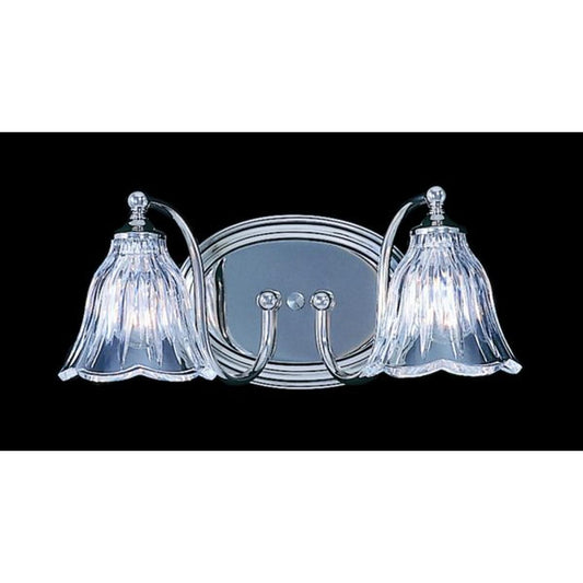2-Light Polished Nickel Geneva Sconce - 8172 PN by Framburg