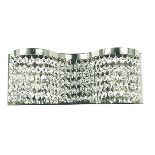 2-Light Polished Silver Princessa Sconce - 2342 PS by Framburg